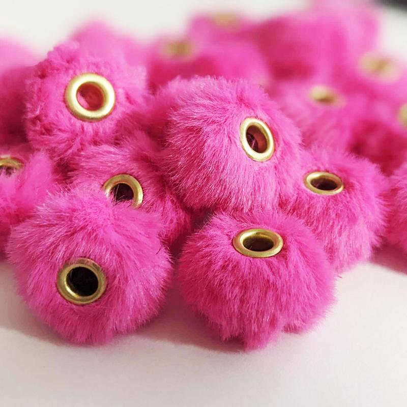 Fluffy Fuzzy Rondelle (Abacus) Spacer Beads ~ Mix Set ~ For Making Wristlets, Pens, Keychains, Bag Tags and More