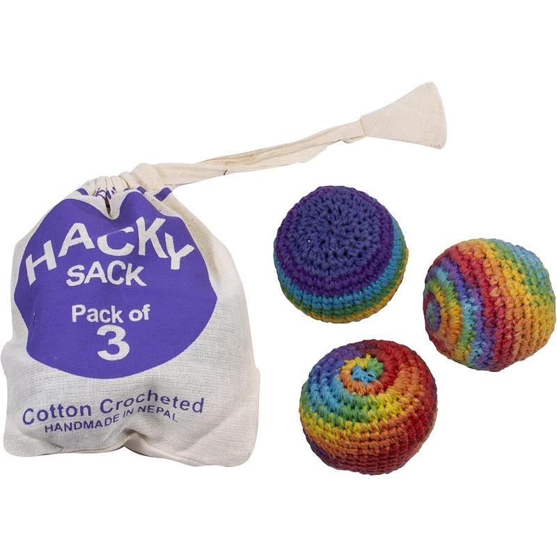 Hacky Sack Hand Crochet - Pack of 3