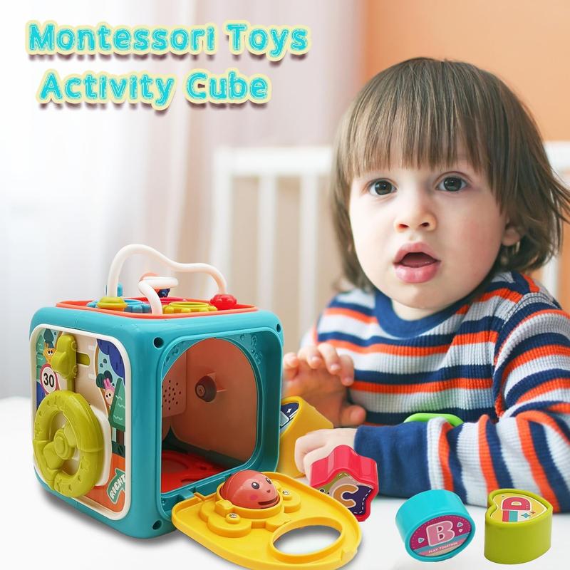 6-in-1 Montessori Toys Educational  Learning Toys for Boys Girls, Christmas and Birthday Gifts for kids Children