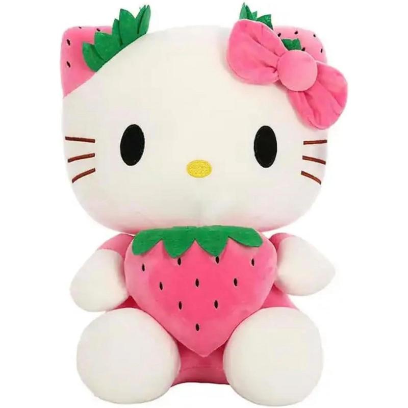 Kitty Plush Toys,Kawaii Cartoon Kitty Plush Doll Stuffed Animals Toy,Cute Kitty Cat Soft Plush Pillow Birthday Gifts for Girls