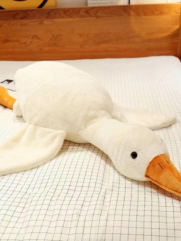 Cute Goose Pillow Plush Toys, Creative Animal Design Plush Toy, Goose Shaped Pillow, Animal Companion Toy, Gifts for children, Summer Gifts.