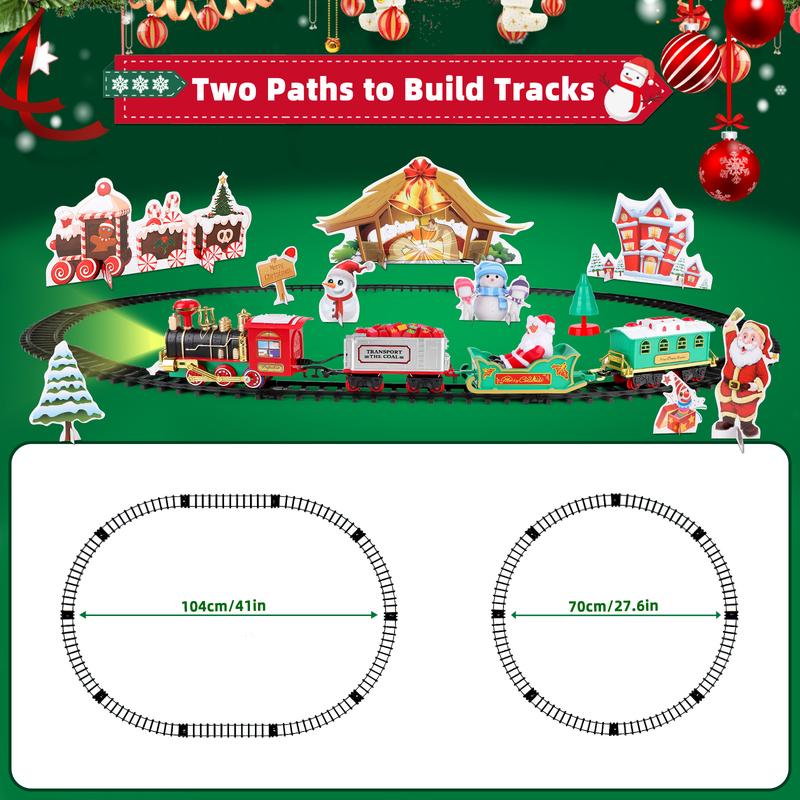 deAO Train Toy set Christmas Gift