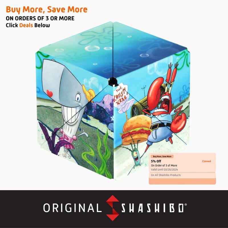 SpongeBob Series - Shashibo Magnetic Puzzle Cubes