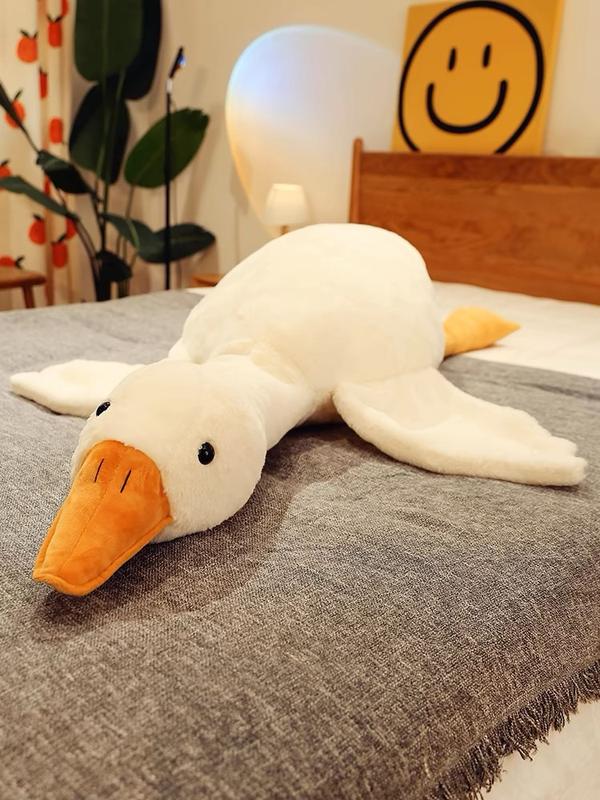 Cute Goose Pillow Plush Toys, Creative Animal Design Plush Toy, Goose Shaped Pillow, Animal Companion Toy, Gifts for children, Summer Gifts.