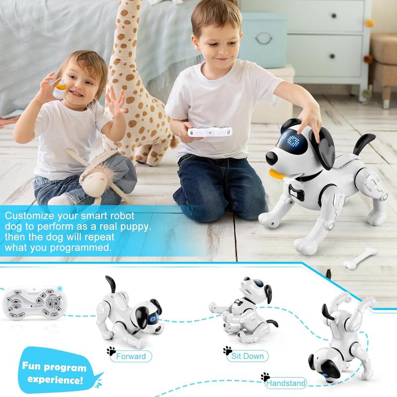 Remote Control Dog Toys for Kids, Robot Dogs That Acts Like a Real Dogs, RC Robot Dog Toys for Kids, Dancing Dog robottoys