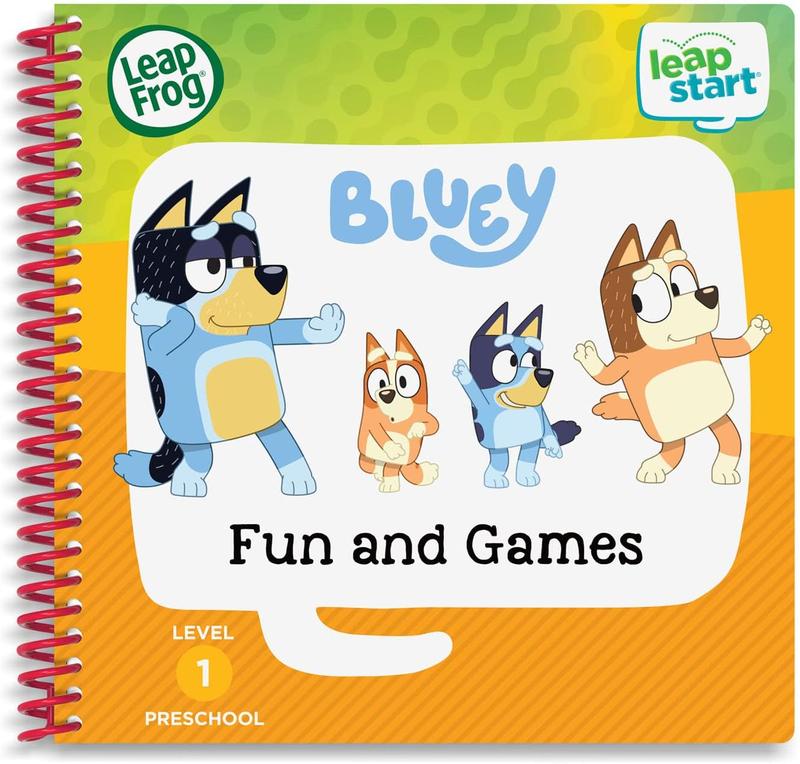 LeapFrog LeapStart Bluey Fun and Games for Kids