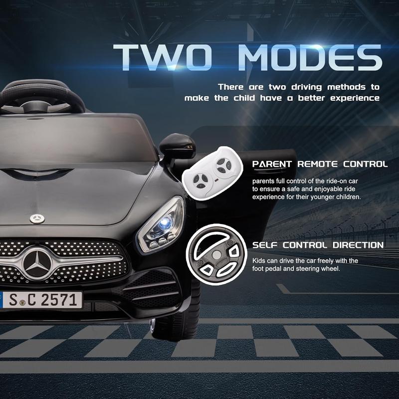 12V Mercedes-Benz CLS 350 Licensed Ride-On Car for Kids, with Remote Control, USB, MP3, LED Lights, and Four-Wheel Suspension – For Ages 3-8 clearance sale