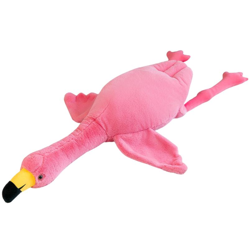 Flamingo Stuffed Animal 4.3 ft, Large Pink Flamingo Plush Toy Cute Plushies, Kawaii Plush Pillow Funny, Softest Birthday Valentine Christmas Toy Gift