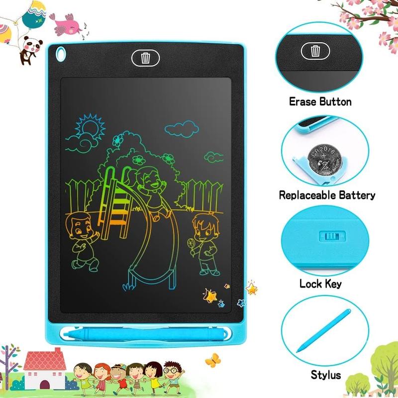 8.5 Inch LCD Writing Tablet for Kids - Toddler Educational Toys Drawing Tablet Doodle Board, Drawing Board