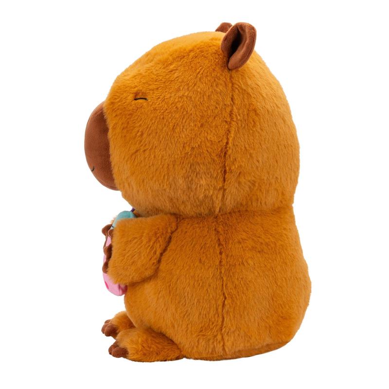 Russ 14-inch Capybara with Boba Plush Toy