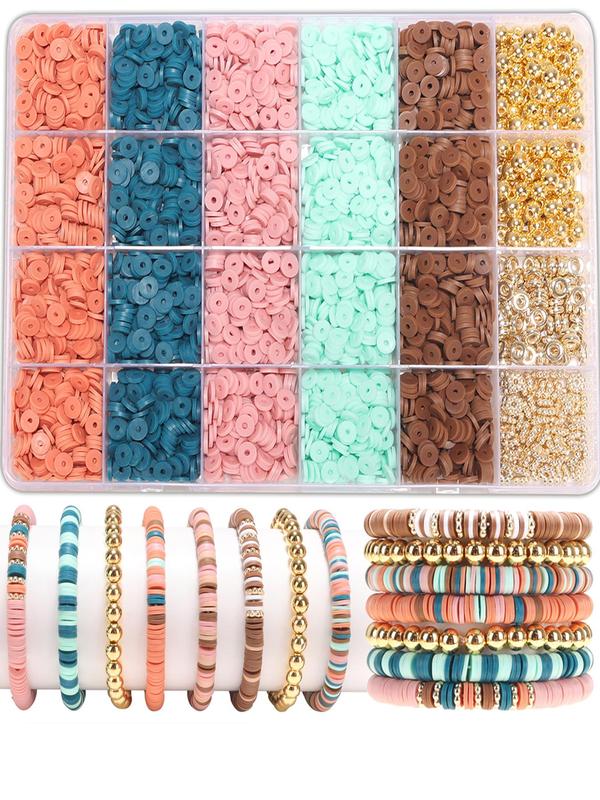 Boho Style Beaded Bracelet Kit, Fashionable Beaded Bracelet Making Kit for Girls, Diy Jewelry Making Kit for Women & Girls