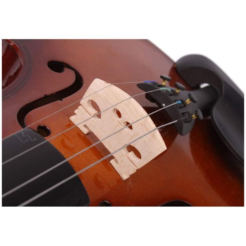 Ktaxon Violin for Beginners Students, Acoustic Violin 4 4, Full Size Violin, Violin Kit with Case, Bow, Rosin(Natural), Child Fiddle, Learners Age 11+