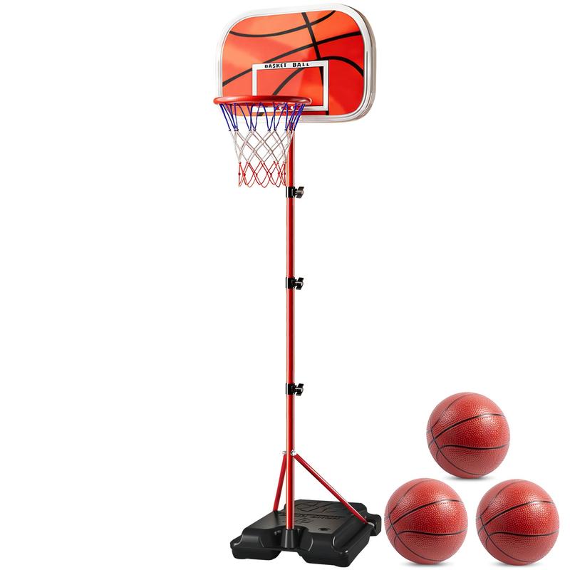 Geyiie Basketball Hoop Goals for Toddler Kids Teen, Adjustable Height Multiple Choice