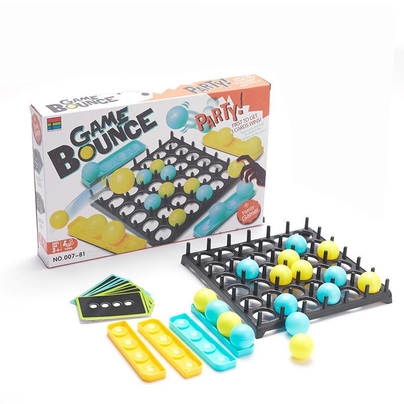 Bounce Ball Game, Bounce Ball Family Party Game and Jumping Ball Tabletop Game Toys Desktop Activate Bouncing Ball Game