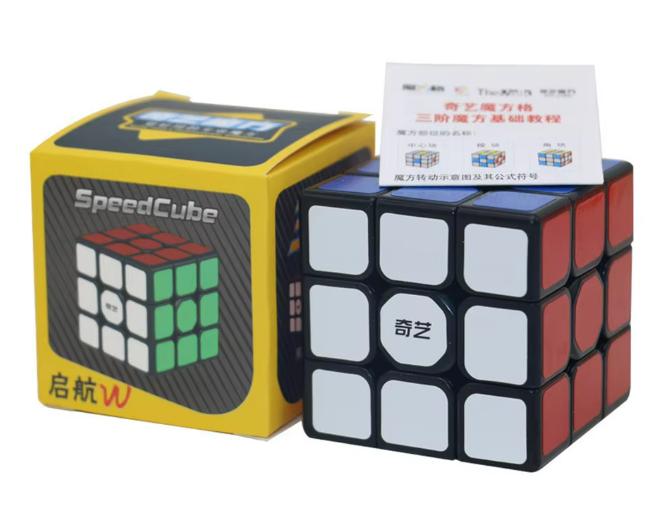 Qiyi QiHang Rubik's Magic Speed Cube Puzzle 3x3x3 Toy Brains Challenge - Classic & Novelty Toy, Lightweight with Tutorial and Solving Instructions rubik