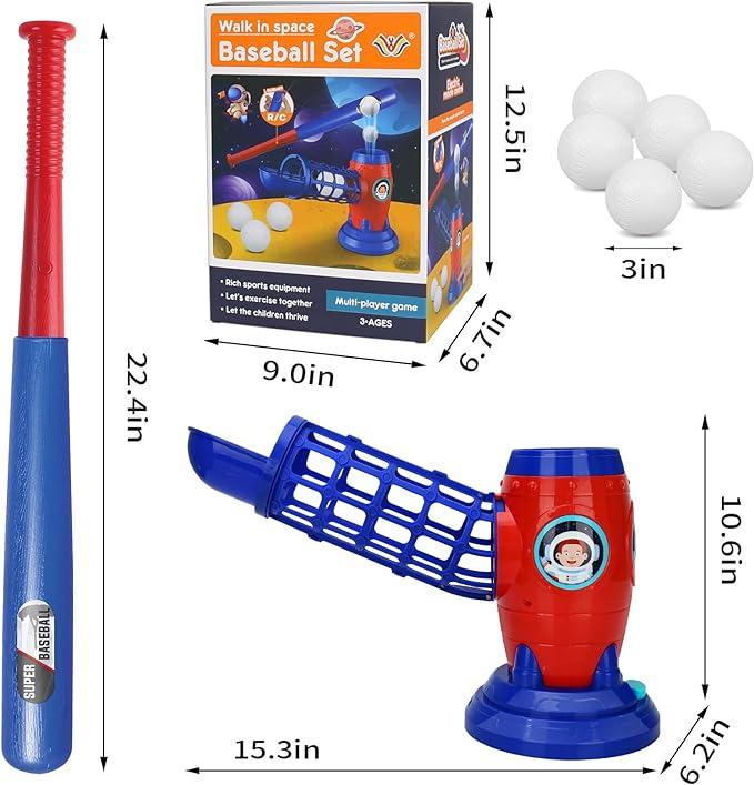 Electric Remote Contron Baseball Set(11 Ball),Improve Hand-eye foot coodination for kids toy gift