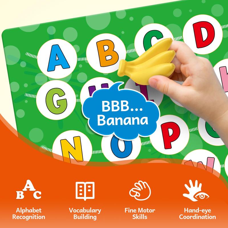 Alphabet Mystery Box,26 PCS Letters Sorting Matching Game,Montessori Educational Toy  Fine Motor Toys