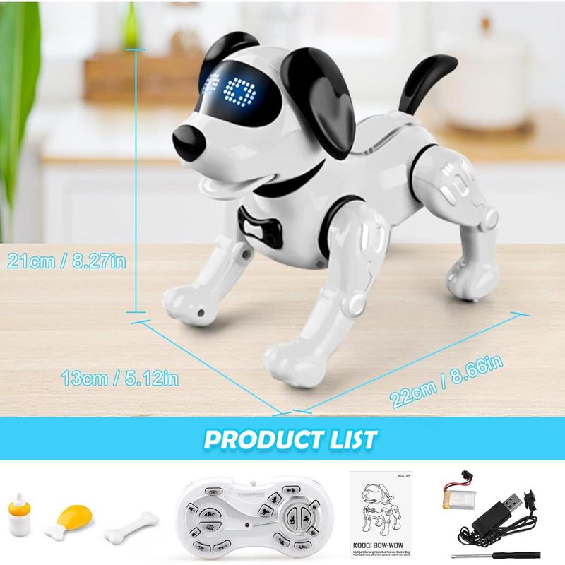 Remote Control Dog Toys for Kids, Robot Dogs That Acts Like a Real Dogs, RC Robot Dog Toys for Kids, Dancing Dog robottoys