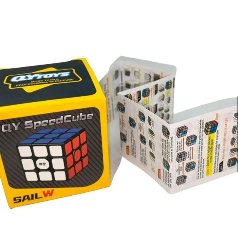 Qiyi QiHang Rubik's Magic Speed Cube Puzzle 3x3x3 Toy Brains Challenge - Classic & Novelty Toy, Lightweight with Tutorial and Solving Instructions rubik