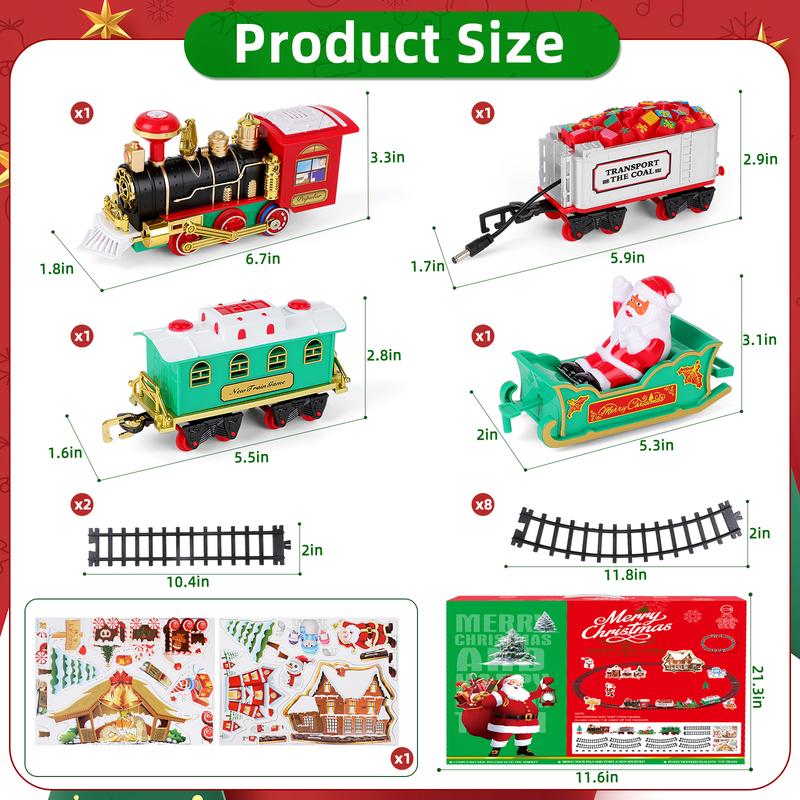 deAO Train Toy set Christmas Gift