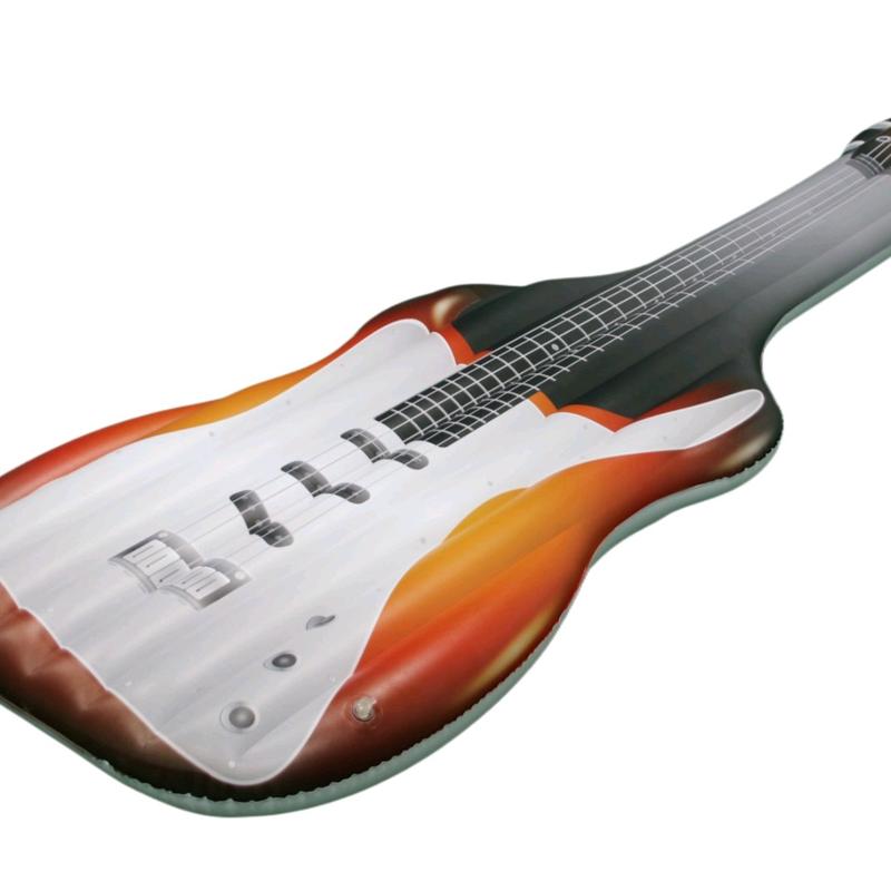 Inflatable Guitar Large Pool Float for Adults, Gift Idea for Music Lovers