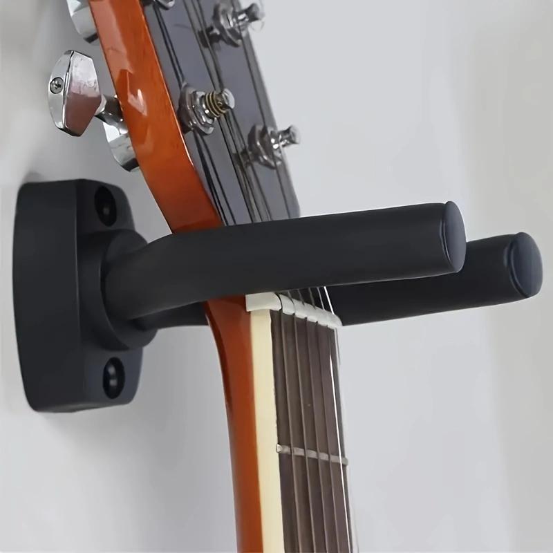 Guitar Wall Mount Hanger, Guitar Hanger, Easy-to-Install Guitar Wall Mount Hanger For All Sizes Of Guitars, Bass, Mandolin, Banjo, And Ukulele