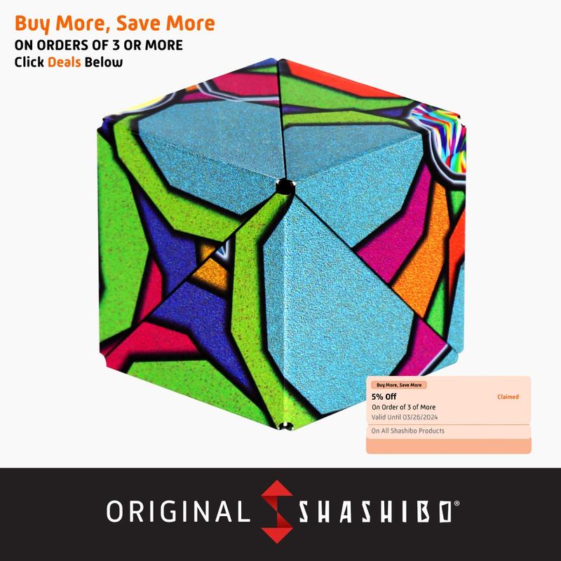 Art Worx Series - Shashibo Magnetic Puzzle Cubes