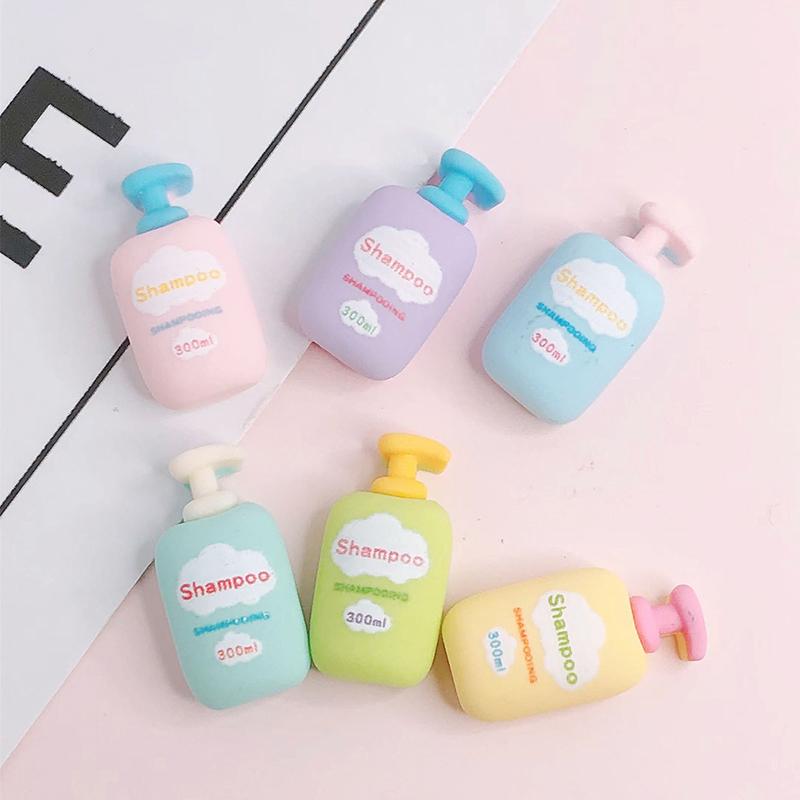 10Pcs Set 1:12 Dollhouse Miniatures Supplies Shampoo Shower Gel Body Wash Dolls Bathroom Home Furniture Decor Pretend Play Toys