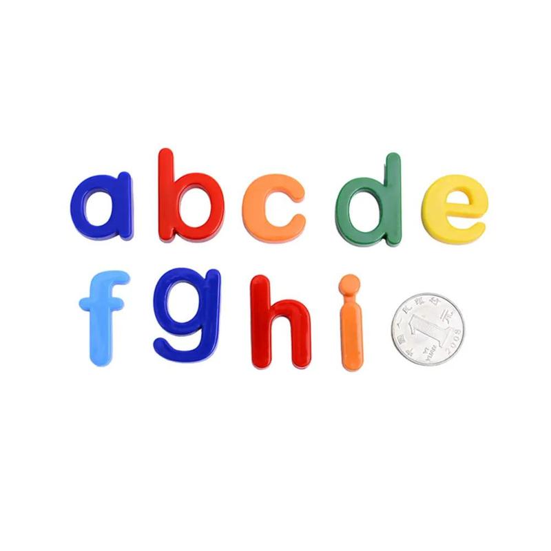 1 Set Alphabet Learning Fridge Magnet, Magnetic A-Z Alphabet Educational Toy, English Alphabet Cognition Magnet For Kindergarten Students