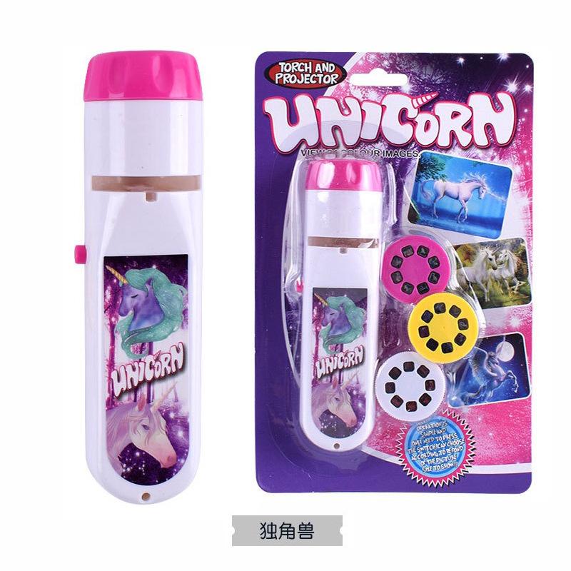 Projection Flashlight Children Projector Light Cute Cartoon Dinosaur Animal Space Night Photo Light Bedtime Learning Fun Toys