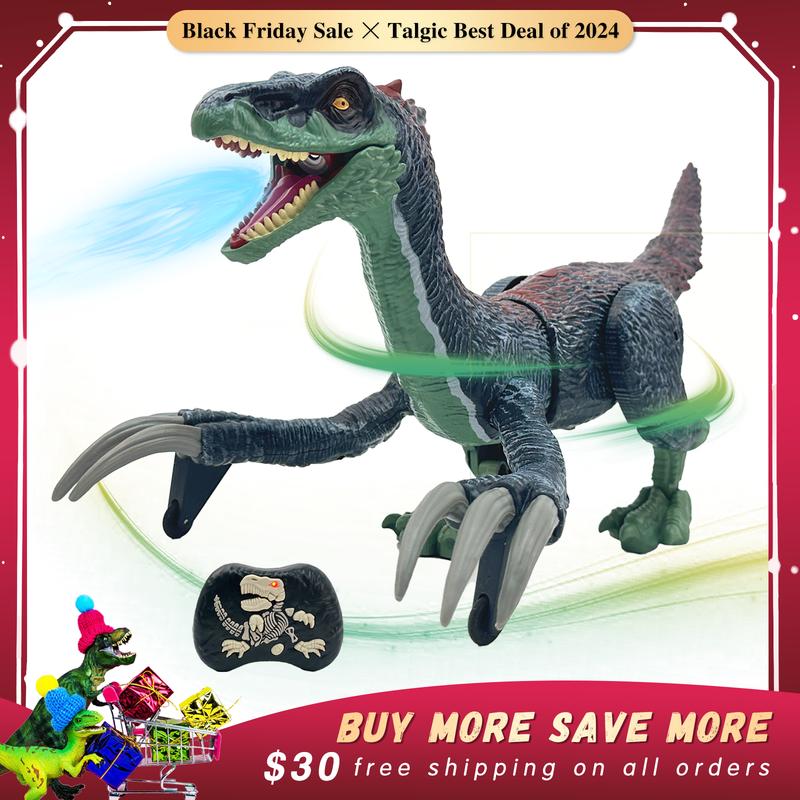 Jurassic Raptor SickleSaur Rex Remote Control Toy, Best Gift for Boys, Best Dream for Jurassic Fan's