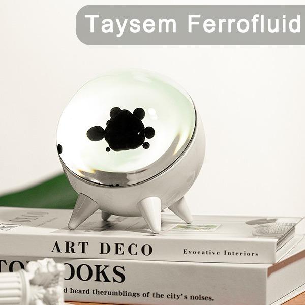 Dancing Ferrofluid visualizer with Music Rhythm,Music Speaker , Symbiote in a Bottle,  Magnetic Fluid Toys, Desktop Decorations,Venom ,Gift for Chrismas,ThanksGiving Birthday decoration