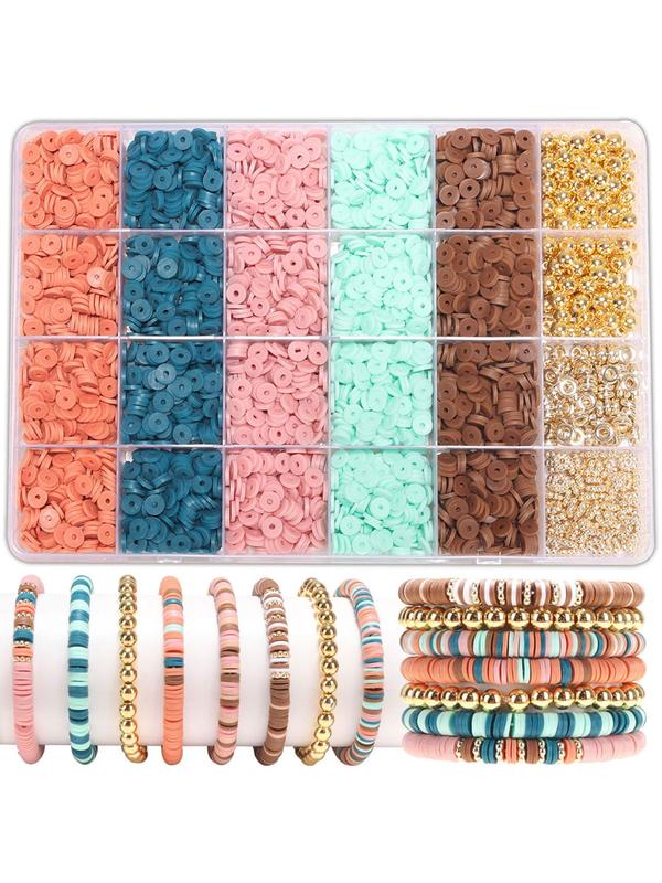 Boho Style Beaded Bracelet Kit, Fashionable Beaded Bracelet Making Kit for Girls, Diy Jewelry Making Kit for Women & Girls