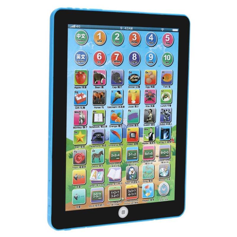 Summer Gift SKids Toys Early Learning Tablet Educational Multi-Function Toys Letter Words Number Learning Tablet