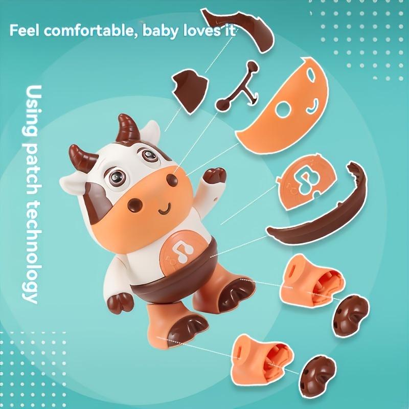 Interactive Singing & Dancing Cow Robot Toy with Music and Lights - Perfect for Boys & Girls, Ideal Christmas or Halloween Gift