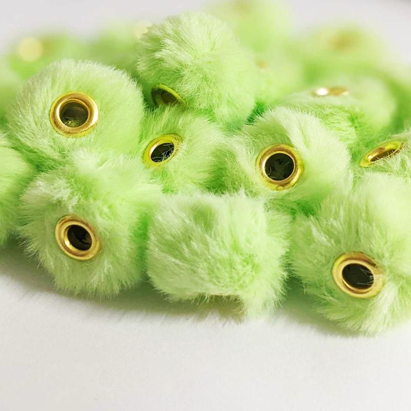 Fluffy Fuzzy Rondelle (Abacus) Spacer Beads ~ Mix Set ~ For Making Wristlets, Pens, Keychains, Bag Tags and More