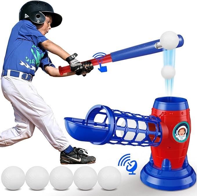 Electric Remote Contron Baseball Set(11 Ball),Improve Hand-eye foot coodination for kids toy gift