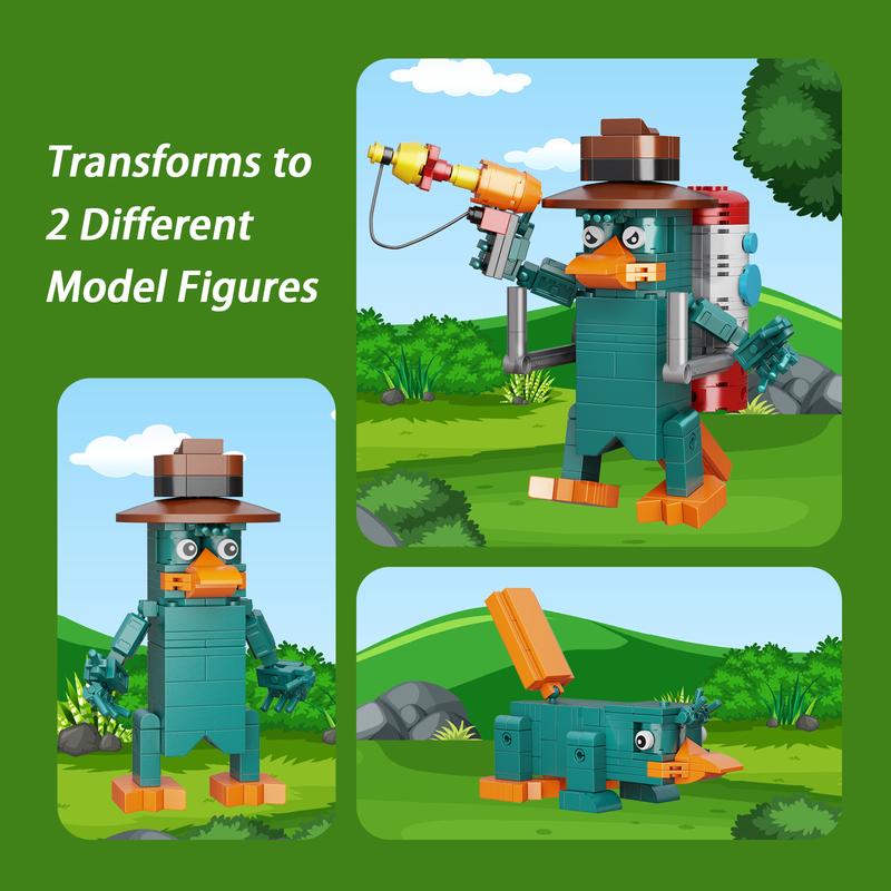 Classic Animated Comedy Figure Building Blocks Set, Perfect Christmas & Halloween Toys for Fans and Kids (322 pcs)