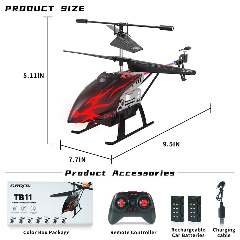 Kids remote control helicopter,30 minutes flight time,LED light effects,altitude hold,one-button takeoff landing function,perfect gift for boys girls