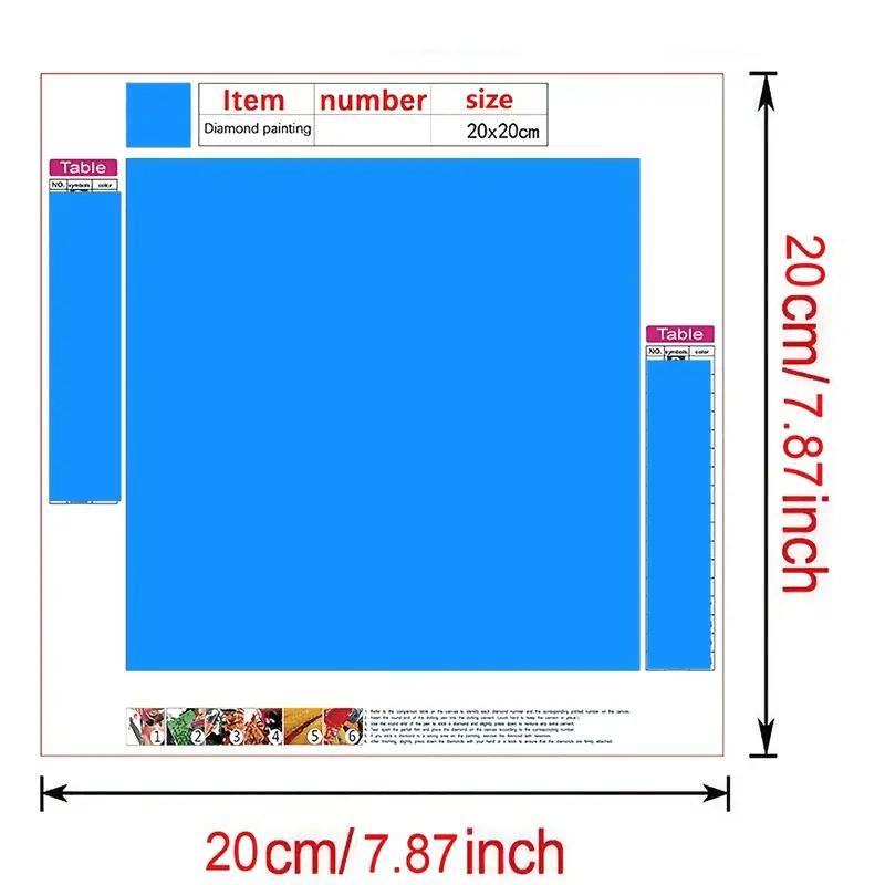 DIY Artificial Rhinestones Arts Painting Kit Without Frame, Chimpanzees Pattern DIY Painting, Handmade Craft Wall Art Decoration