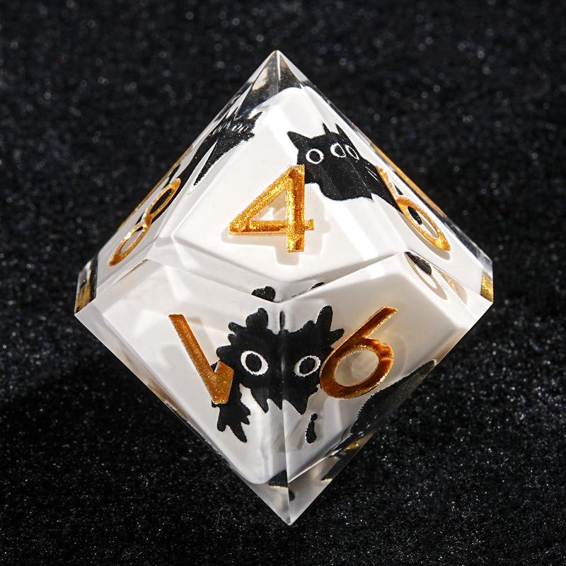 Exclusive design: Cat pattern dice to make your game more fun!