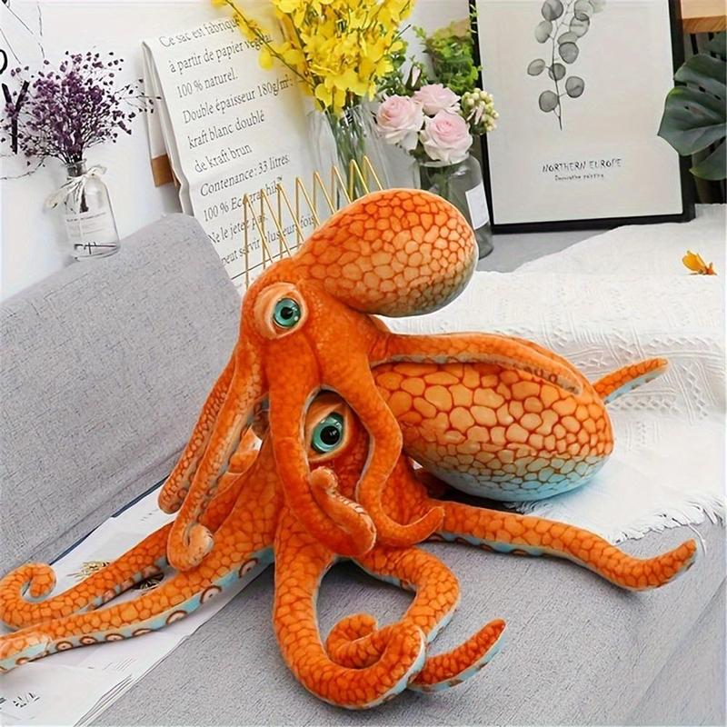 Cute Octopus Shaped Plush Toy, Stuffed Animal Plushie, Soft Plush Toy, Lovely Pillow, Stuffed Toys for Home Decor, Birthday Gifts