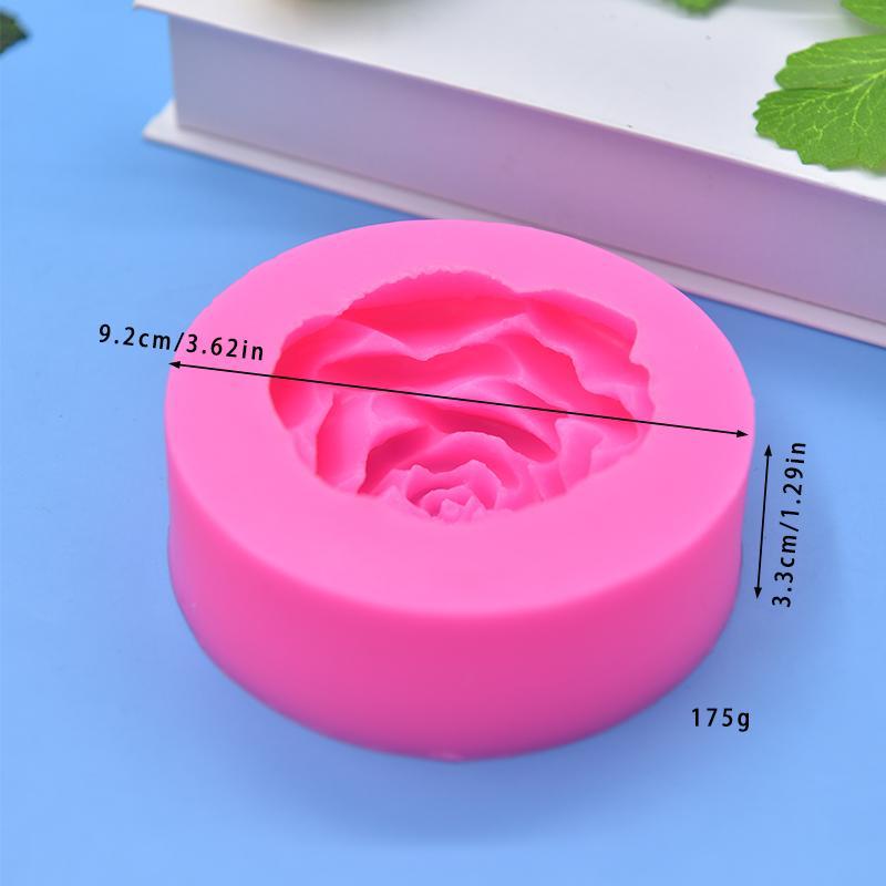 Rose Shaped Silicone Mold, DIY Rose Shaped Candle Mold, Silicone Rose Mold For DIY Candle Making