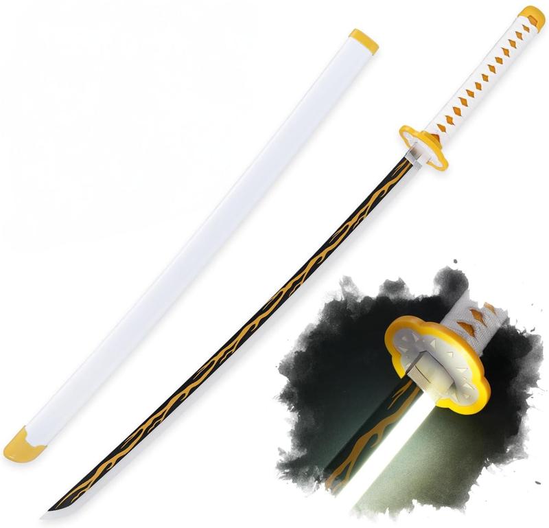 Swords Republic Light Up One Piece Demon Slayer Katana Swords - 41-Inch Katana Collectible Gift, Multiple Styles Available