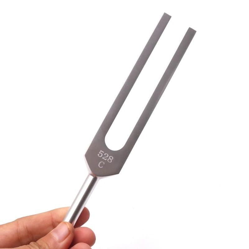 Tuning Fork 528 Hz Tuner with Mallet Set for DNA Repair Healing Nervous System Testing Tuning Fork Health Care Spiritual Accessories Bad Energy