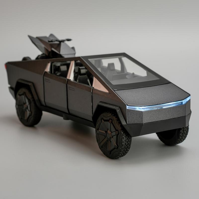 Tesla Cyber Pickup Four Door Truck | Rugged, All-Electric Pickup with Maximum Range | Perfect for Work & Play | Smart Tech for the Future