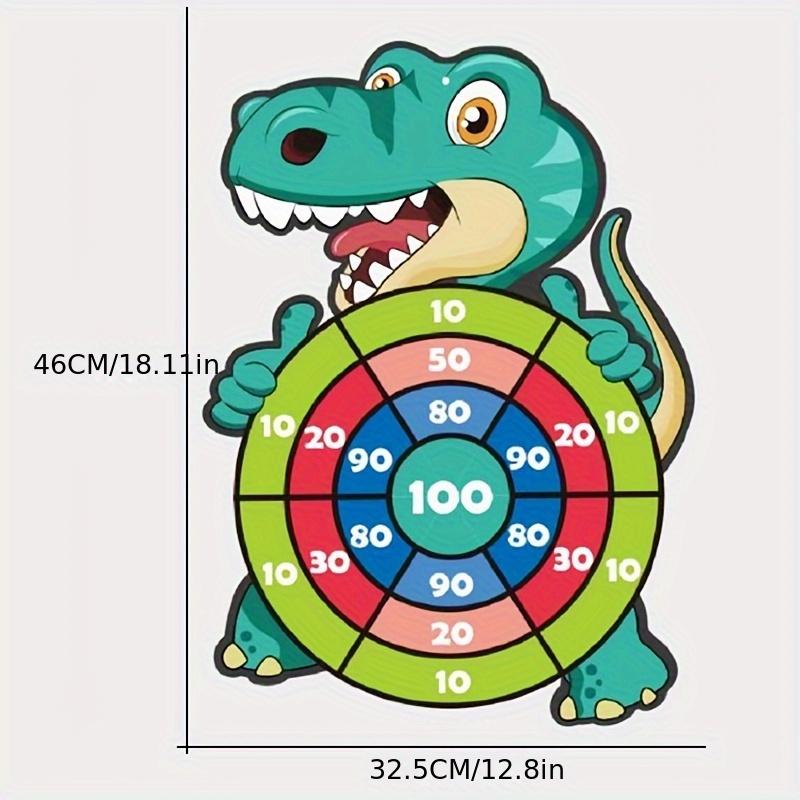 Sticky Ball Dinosaur Target Set - Interactive Parent-Child Bonding Game with Safe Materials, Multiple Game Modes, Easy Access, and Harm-Free Design for Little Hands