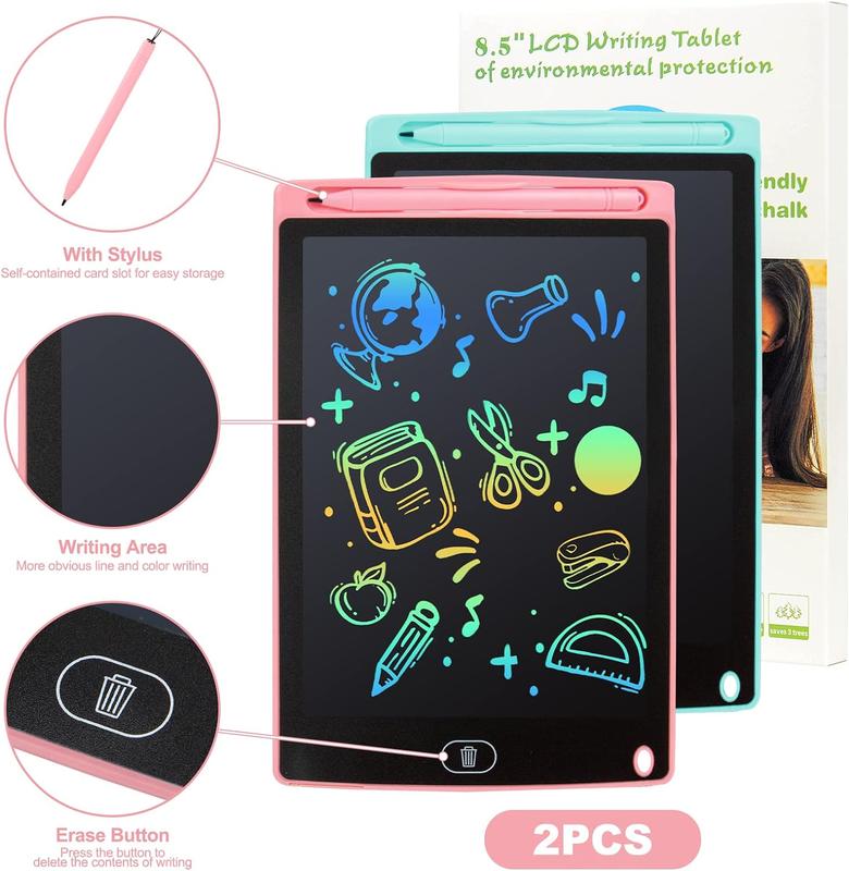 8.5 Inch LCD Writing Tablet for Kids - Toddler Educational Toys Drawing Tablet Doodle Board, Drawing Board