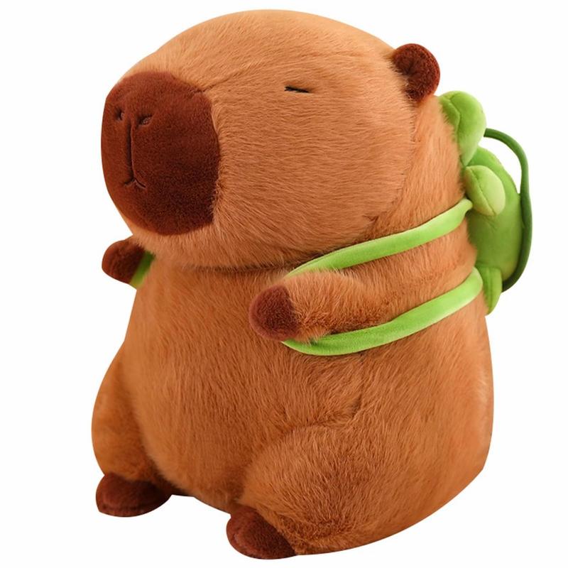 Capybara plush toys, cute simulated plush toys, soft animal decoration for family sofa and bed, pet plush, bedroom decoration