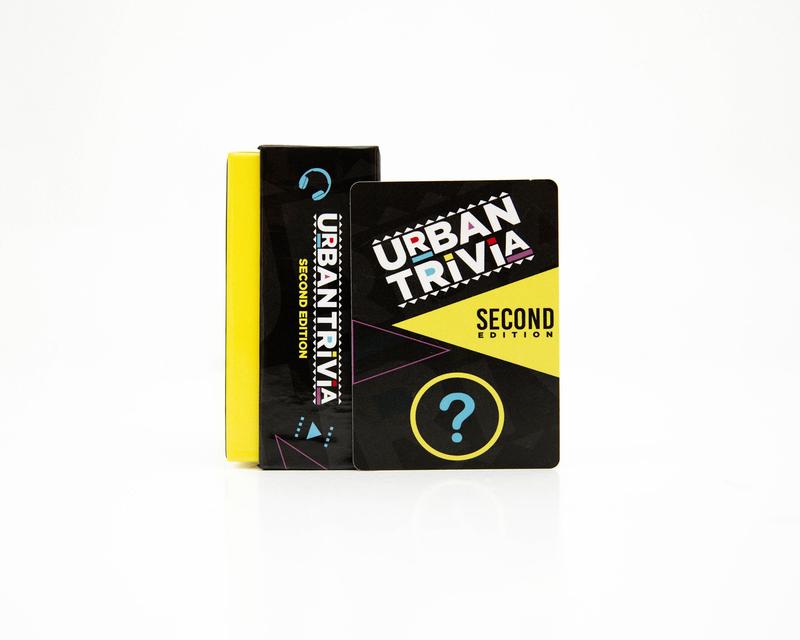 Urban Trivia Game 2nd Edition - Black Card Game for The Culture! Fun Trivia on Black TV, Movies, Music, Sports, & Growing Up Black! Great Trivia for Adult Game Nights and Family Gatherings